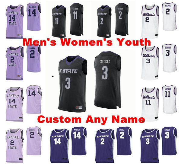 kansas state wildcats jerseys diarra jersey antonio gordon dajuan gordon james love 2020 mens new ncaa basketball jerseys custom stitched, Black
kansas state wildcats jerseys diarra jersey antonio gordon dajuan gordon james love 2020 mens new ncaa basketball jerseys custom stitched, Black