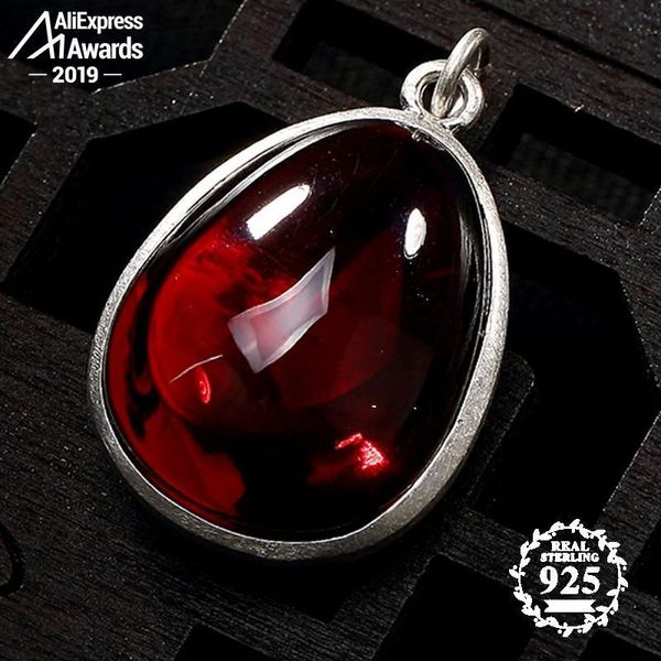 not fake s925 fine antique shop store ruby pendant for necklace women handmade vintage natural carnelian ruby red jasper red, Silver
not fake s925 fine antique shop store ruby pendant for necklace women handmade vintage natural carnelian ruby red jasper red, Silver