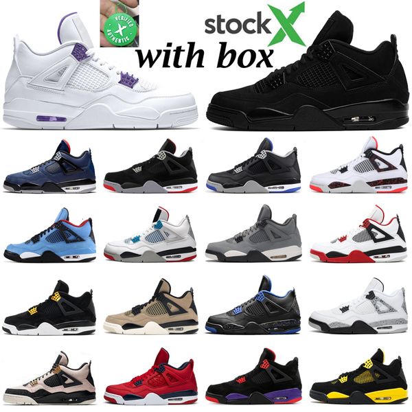 new 4s black cat jumpman 4 mens basketball shoes court purple bred cactus jack royalty loyal blue men women athletic sports sneaker
new 4s black cat jumpman 4 mens basketball shoes court purple bred cactus jack royalty loyal blue men women athletic sports sneaker