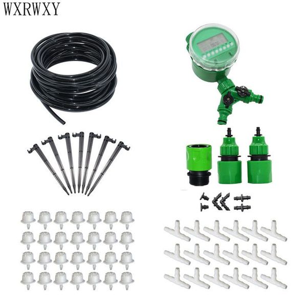 automatic irrigation system diy gardening tool kit garden watering system misting transparent dripper vertical irrigation 1 set
automatic irrigation system diy gardening tool kit garden watering system misting transparent dripper vertical irrigation 1 set
