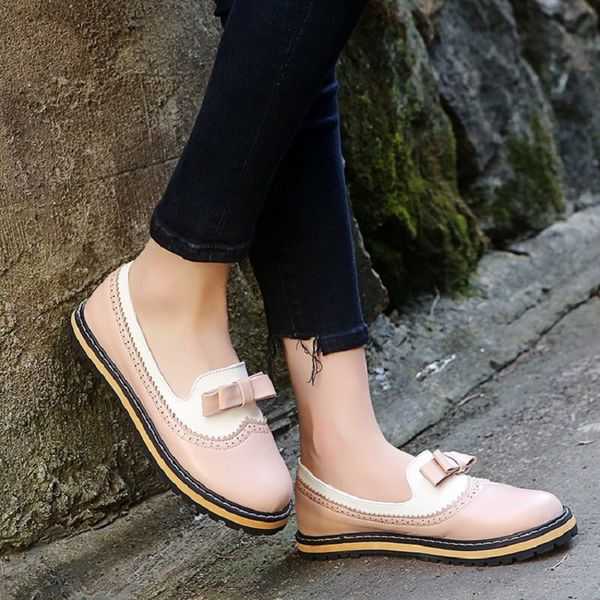 new women walking shoes with bow slip on party loafer shoes spring summer ladies round toe platform flats zapatos de mujer, Black
new women walking shoes with bow slip on party loafer shoes spring summer ladies round toe platform flats zapatos de mujer, Black