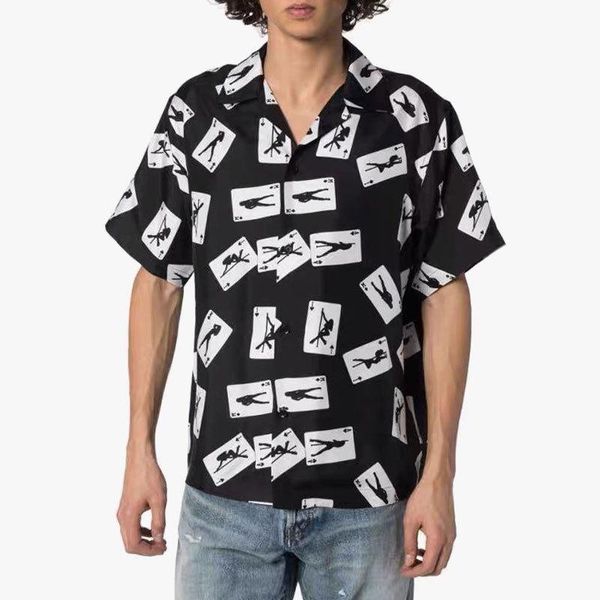 mens designer t shirts fashion brand poker printing shirt short sleeve t-shirt casual high street s-xl, White;black
mens designer t shirts fashion brand poker printing shirt short sleeve t-shirt casual high street s-xl, White;black