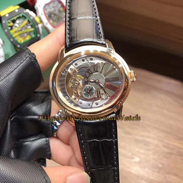 Edition 47mm millenary 15350or oo d093cr 01 cal 4101 automatic mechanical oval men watch 18k gold ca e apphire leather trap watche, Slivery;brown
Edition 47mm millenary 15350or oo d093cr 01 cal 4101 automatic mechanical oval men watch 18k gold ca e apphire leather trap watche, Slivery;brown