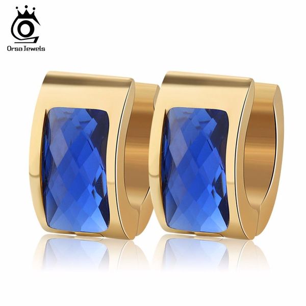 orsa jewels gold-color small hoop earrings with big charm red/yellow/purple/blue crystal fashion jewelry for women gte22, Golden;silver
orsa jewels gold-color small hoop earrings with big charm red/yellow/purple/blue crystal fashion jewelry for women gte22, Golden;silver
