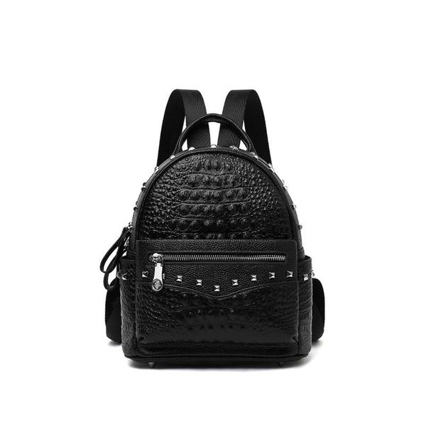 women small genuine leather backpack rivet bagpack daily cute black backpack for teenager girls schoolbag casual travel daypack
women small genuine leather backpack rivet bagpack daily cute black backpack for teenager girls schoolbag casual travel daypack