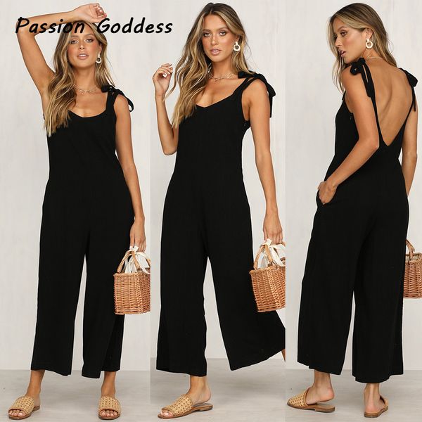 summer casual women bandage jumpsuits rompers long wide pants jumpsuits v neck backless outfits sleeveless overalls plus size, Black;white
summer casual women bandage jumpsuits rompers long wide pants jumpsuits v neck backless outfits sleeveless overalls plus size, Black;white