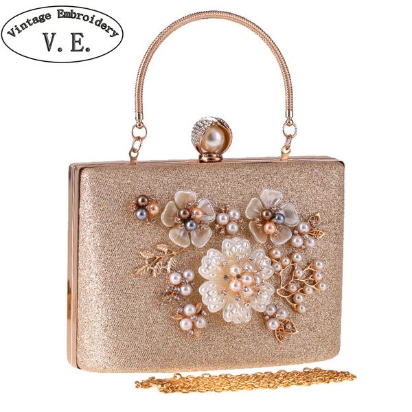 2019 new women evening bag women's pearl floral handbag dress bag small party club chain shoulder messenger bags
2019 new women evening bag women's pearl floral handbag dress bag small party club chain shoulder messenger bags