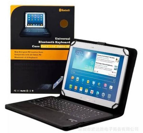 Bluetooth 3.0 клавиатуры искусственной кожи стенд Смарт обложка футляры для 7" 8" дюймов
Bluetooth 3.0 клавиатуры искусственной кожи стенд Смарт обложка футляры для 7" 8" дюймов