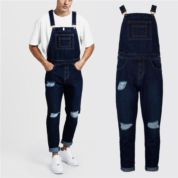 mens hole designer demin overalls men spring summer pocket plus size loose jeans man dark blue fashion trousers
mens hole designer demin overalls men spring summer pocket plus size loose jeans man dark blue fashion trousers