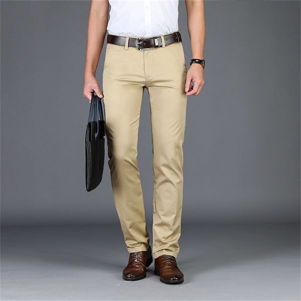 2019 new men's fall winter thickened straight pants brand stretch casual pants, Black
2019 new men's fall winter thickened straight pants brand stretch casual pants, Black