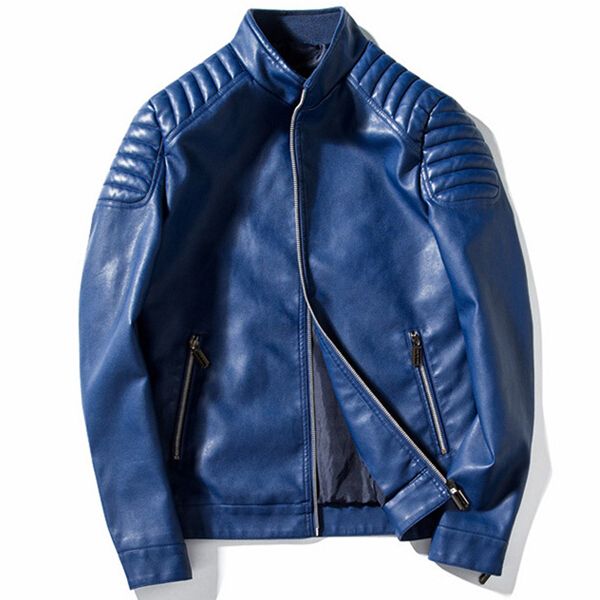 mandarin collar fashion slim fit wine red leather jacket men motorcycle biker jacket male black burgundy navy blue
mandarin collar fashion slim fit wine red leather jacket men motorcycle biker jacket male black burgundy navy blue