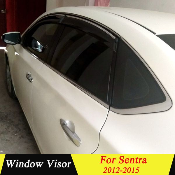 for nissan sentra 2012 2013 2014 2015 plastic black window visor vent shades sun rain deflector guard auto accessories 4pcs/set
for nissan sentra 2012 2013 2014 2015 plastic black window visor vent shades sun rain deflector guard auto accessories 4pcs/set