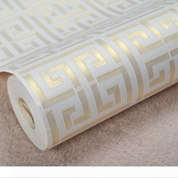 wholesale-contemporary modern geometric wallpaper neutral greek key design pvc wall paper for bedroom 0.53m x 10m roll gold on white
wholesale-contemporary modern geometric wallpaper neutral greek key design pvc wall paper for bedroom 0.53m x 10m roll gold on white