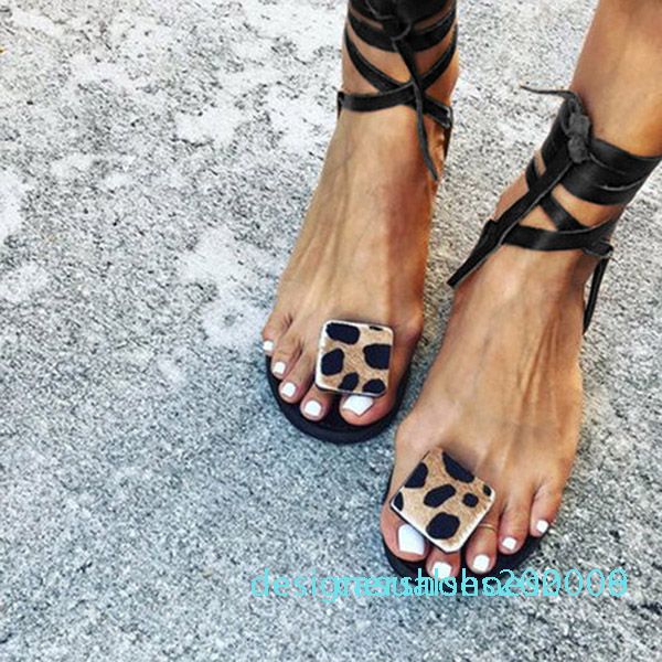2020 summer strap sandals women's flats open toe leopard casual rome plus size 35-43 c09 d06, Black
2020 summer strap sandals women's flats open toe leopard casual rome plus size 35-43 c09 d06, Black