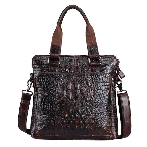 men's leather cowhide crocodile grain pattern business handbag briefcase messenger shoulder bag handbags
men's leather cowhide crocodile grain pattern business handbag briefcase messenger shoulder bag handbags