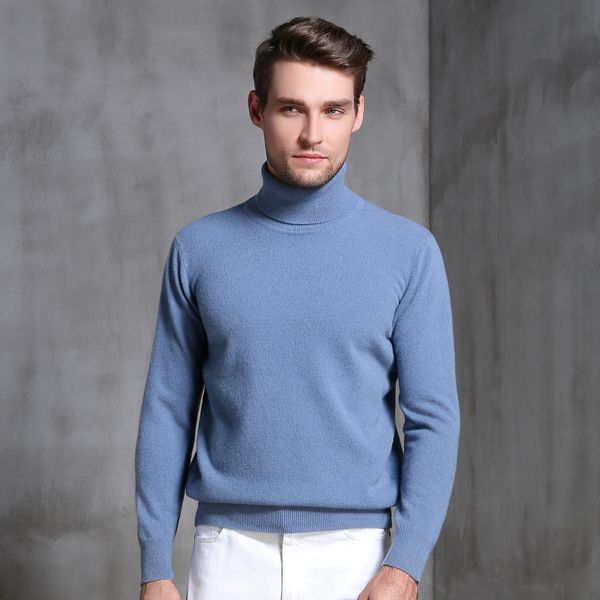 autumn and winter high lapel sweater men's thick loose casual warm sweater cashmere solid color bottoming shirt, White;black
autumn and winter high lapel sweater men's thick loose casual warm sweater cashmere solid color bottoming shirt, White;black