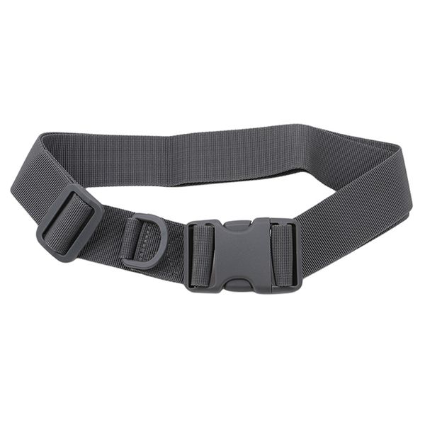 tactical adjustable waist belt 2 inch outdoor hiking climbing hunting load bearing waistband waist support belt, Black;gray