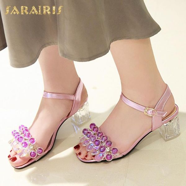 sarairis 2020 new arrivals square heels summer sandals woman shoes buckle strap string bead casual shoes women sandals female, Black
sarairis 2020 new arrivals square heels summer sandals woman shoes buckle strap string bead casual shoes women sandals female, Black