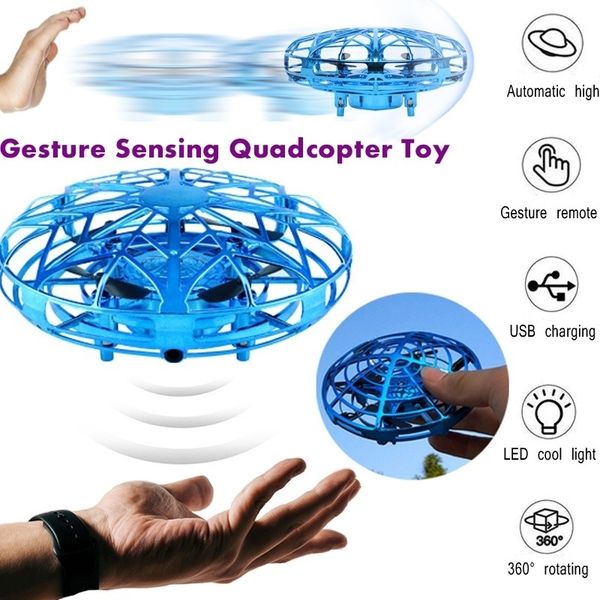 360 ° Rotating Полет Mini UFO Drone Инфракрасных Три направление Индукционного самолета Леви
360 ° Rotating Полет Mini UFO Drone Инфракрасных Три направление Индукционного самолета Леви