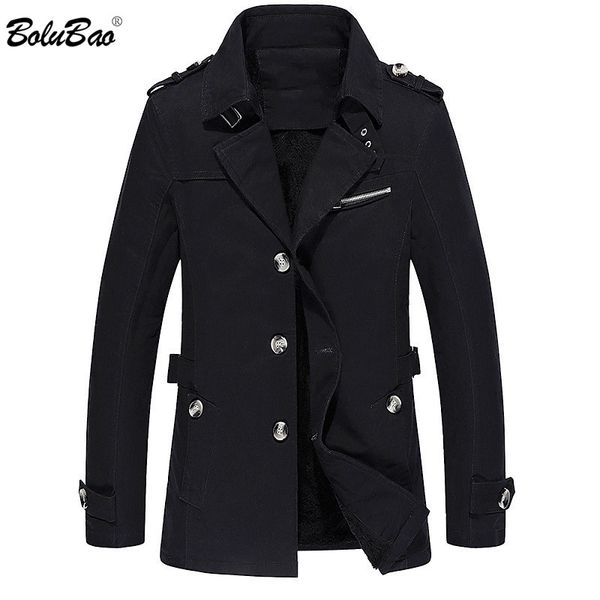bolubao new men trench coats autumn winter fashion brand men's solid color trench casual plus velvet thickening male, Tan;black
bolubao new men trench coats autumn winter fashion brand men's solid color trench casual plus velvet thickening male, Tan;black