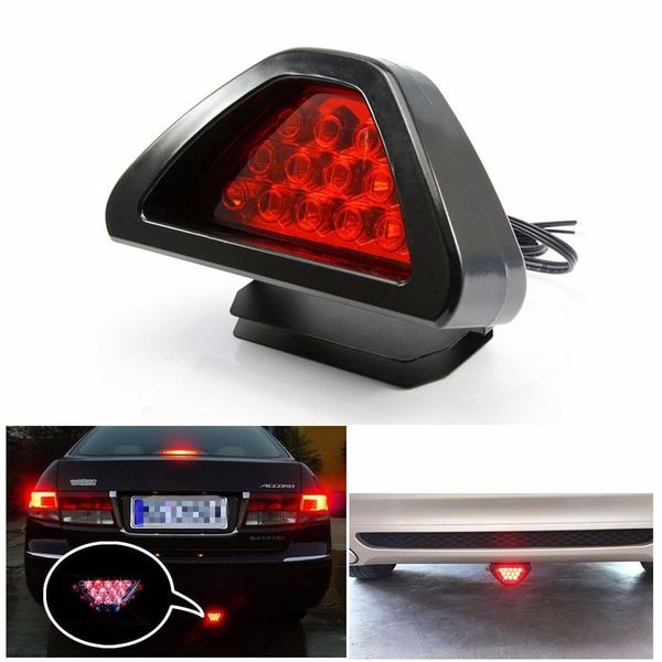 brake lights fog lamp universal f1 style 12 led triangle red rear tail light led flash warning light for car motorcycle
brake lights fog lamp universal f1 style 12 led triangle red rear tail light led flash warning light for car motorcycle