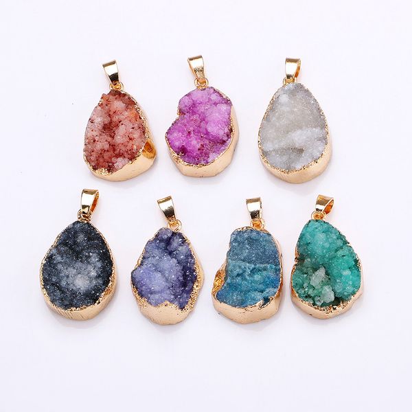roing natural gem stones crystal necklaces & pendants for diy jewelry making irregular shape women diy necklaces accessory c006, Bronze;silver
roing natural gem stones crystal necklaces & pendants for diy jewelry making irregular shape women diy necklaces accessory c006, Bronze;silver