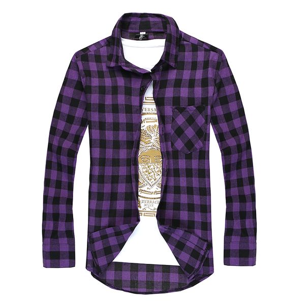 fashion popular shirt 2019 men's spring and autumn plaid fabric casual comfort slim long-sleeved shirt men's wild trend jacket, White;black
fashion popular shirt 2019 men's spring and autumn plaid fabric casual comfort slim long-sleeved shirt men's wild trend jacket, White;black