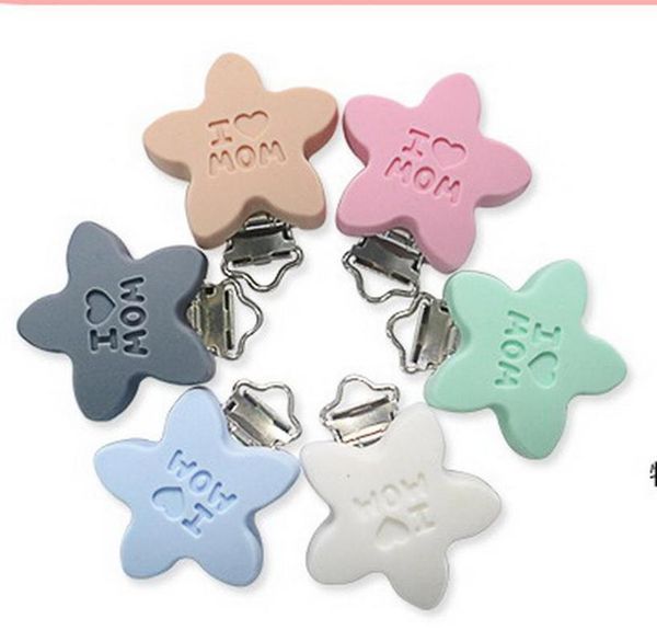 100pcs star circle shaped pacifier clip silicone baby teether teething accessories clip non-toxic nipple clasps
100pcs star circle shaped pacifier clip silicone baby teether teething accessories clip non-toxic nipple clasps