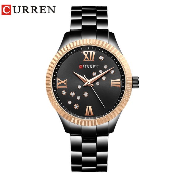 curren women dress watches ladies quartz crystal design wristwatch simple fashion female clock women gift, Slivery;brown
curren women dress watches ladies quartz crystal design wristwatch simple fashion female clock women gift, Slivery;brown