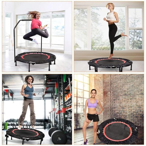 indoor outdoor 40 inch mini trampoline foldable gym exercise fitness rebounder round jumping pad tools fitness equipments
indoor outdoor 40 inch mini trampoline foldable gym exercise fitness rebounder round jumping pad tools fitness equipments