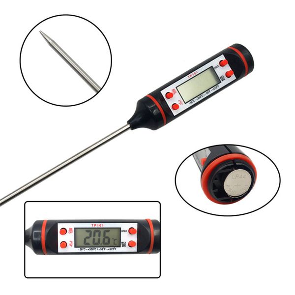 10pcs digital probe meat thermometer kitchen cooking bbq food thermometer cooking stainless steel water milk thermometer tools tp101
10pcs digital probe meat thermometer kitchen cooking bbq food thermometer cooking stainless steel water milk thermometer tools tp101