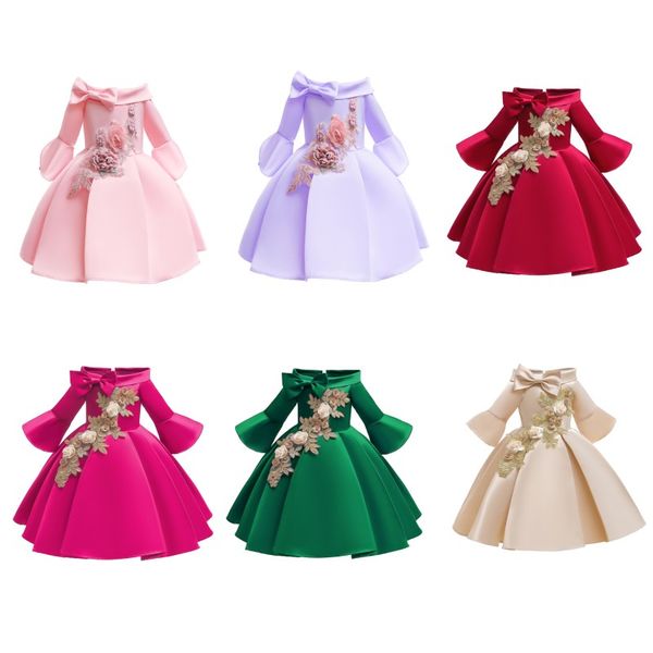 kids princess ball dress half sleeve girl dress princess party prom dress flower girl embroidered costume, Red;yellow
kids princess ball dress half sleeve girl dress princess party prom dress flower girl embroidered costume, Red;yellow