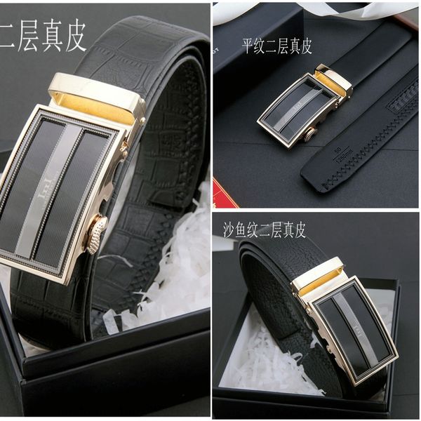 business and leisure layer cowhide genuine leather automatic business leisure belt buckle middle-aged men's belt, Black;brown
business and leisure layer cowhide genuine leather automatic business leisure belt buckle middle-aged men's belt, Black;brown