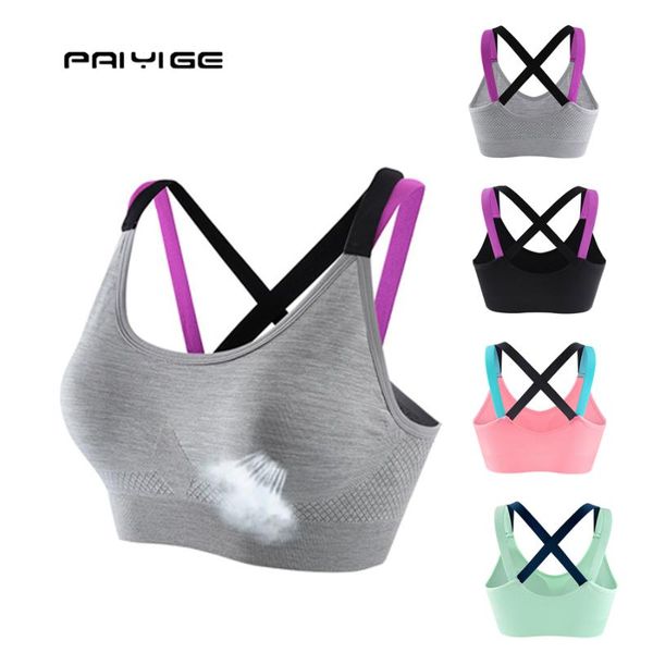 gym clothing women sport bra 4 colors yoga fitness underwear shake proof running athletic crossover belt vest, White;black
gym clothing women sport bra 4 colors yoga fitness underwear shake proof running athletic crossover belt vest, White;black
