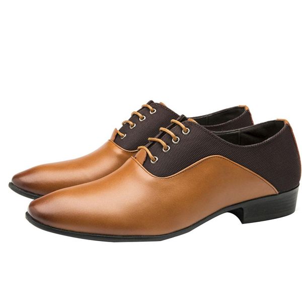 modern party wedding men business suit lace up pointed toe faux leather shoes, Black
modern party wedding men business suit lace up pointed toe faux leather shoes, Black