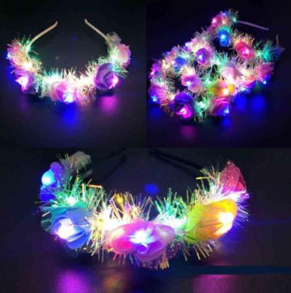 party decoration women lady girls led headband flower crown light up hair wreath hairband garlands wedding navidad
party decoration women lady girls led headband flower crown light up hair wreath hairband garlands wedding navidad