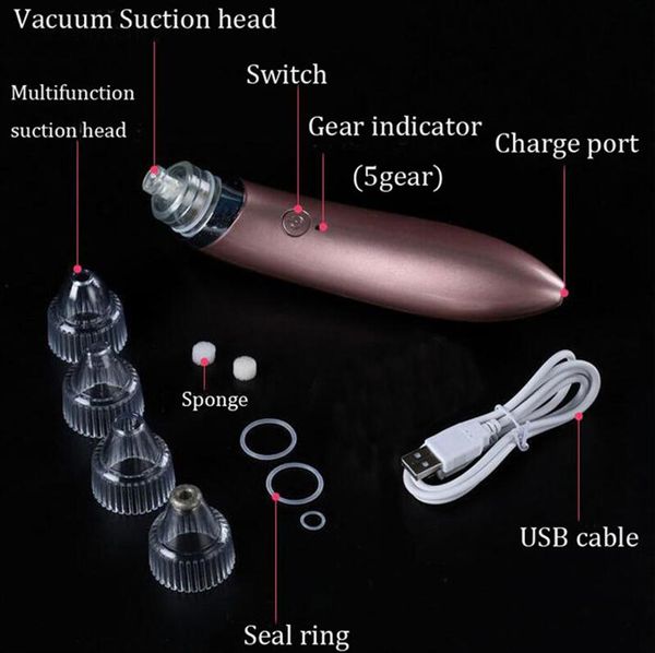 usb electric blackhead remover vacuum suction nose facial pore cleaner cleansing blackhead removal tool machine skin care beauty instrument
usb electric blackhead remover vacuum suction nose facial pore cleaner cleansing blackhead removal tool machine skin care beauty instrument