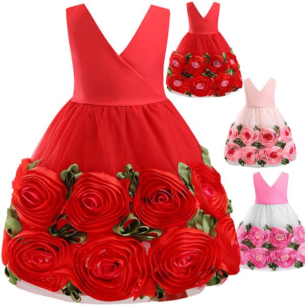 baby girls floral princess dress kids sleeveless rose flower dress wedding party prom dresses children fashion bow pleated dress rra570, Red;yellow
baby girls floral princess dress kids sleeveless rose flower dress wedding party prom dresses children fashion bow pleated dress rra570, Red;yellow