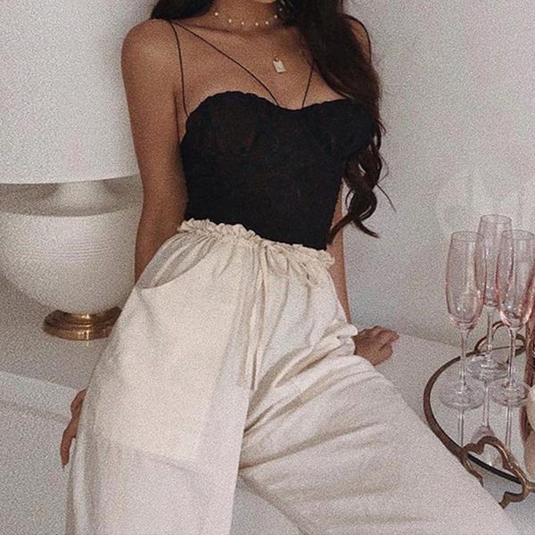 2020 summer bodysuit backless bodycon cami sleeveless spgahetti strap black solid bodysuit women fit street rompers, Black;white
2020 summer bodysuit backless bodycon cami sleeveless spgahetti strap black solid bodysuit women fit street rompers, Black;white
