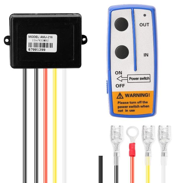 dc12v universal 400a winch solenoid relay electric winch set remote control distance is 50m/164ft max easy to install
dc12v universal 400a winch solenoid relay electric winch set remote control distance is 50m/164ft max easy to install