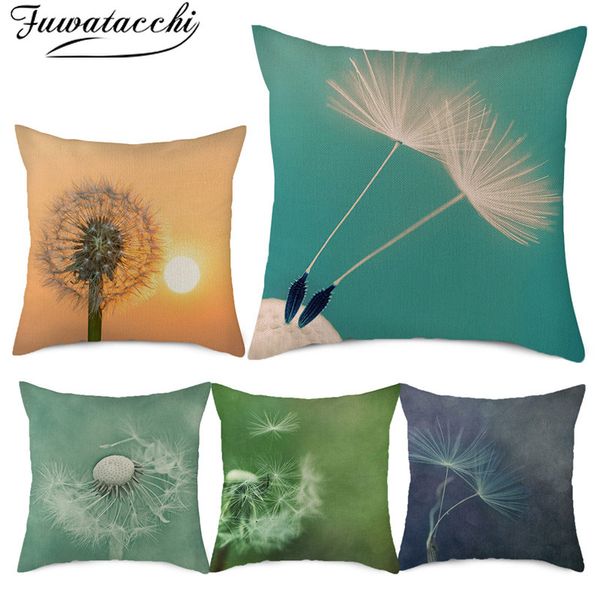 fuwatacchi dandelion printed pillow case green plants throw cushion covers for home sofa square decorative pillowcases pillows 
fuwatacchi dandelion printed pillow case green plants throw cushion covers for home sofa square decorative pillowcases pillows