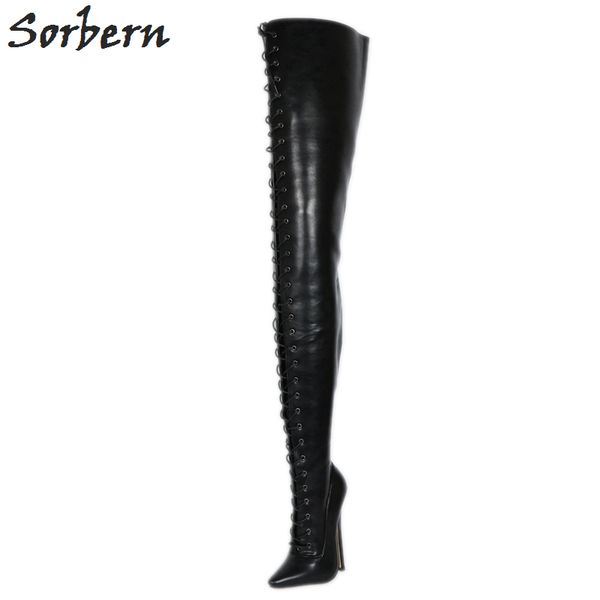 personalized 85cm long boot women crotch high booty alternative fashion 18cm high heel defiant footwear shoes for crossdressers, Black
personalized 85cm long boot women crotch high booty alternative fashion 18cm high heel defiant footwear shoes for crossdressers, Black