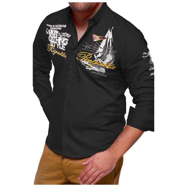 shirts men's fashion personality shirt men's letter button sailboat male printing casual shirts brand quality hawaiian shirt, White;black
shirts men's fashion personality shirt men's letter button sailboat male printing casual shirts brand quality hawaiian shirt, White;black