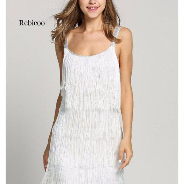 tassel dress women summer flapper beach dress strap low cut black silver white short fringe party dresses a-005, Black;gray
tassel dress women summer flapper beach dress strap low cut black silver white short fringe party dresses a-005, Black;gray