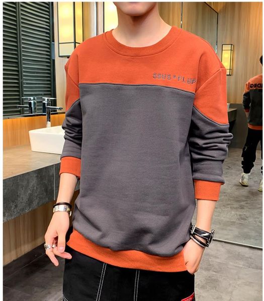 men embroidery words hoodie big letter pattern matching color patchwork designer round collar pullover men sport hoodie ship, Black
men embroidery words hoodie big letter pattern matching color patchwork designer round collar pullover men sport hoodie ship, Black