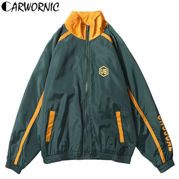 carwornic vintage striped hip hop jackets windbreaker men autumn patchwork track streetwear jackets casual spring harajuku coats, Black;brown
carwornic vintage striped hip hop jackets windbreaker men autumn patchwork track streetwear jackets casual spring harajuku coats, Black;brown