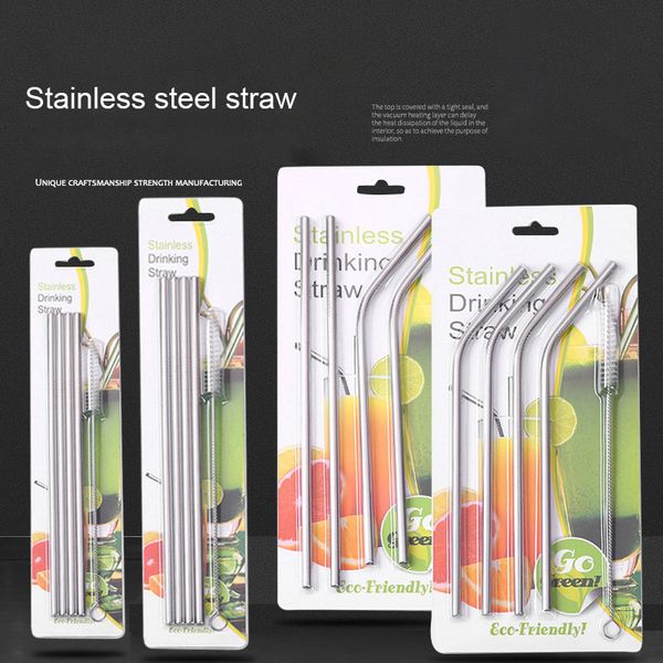 5pieces 6*215mm stainless steel straw set with brush bent straight reusable drinking straws metal straw for party bar drinking tool t3401
5pieces 6*215mm stainless steel straw set with brush bent straight reusable drinking straws metal straw for party bar drinking tool t3401