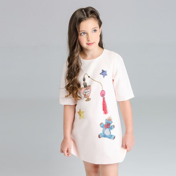2020 New White Spring Summer Girls Dress Double-breasted Short Sleeve Europe Kids Children Princess Pleated Dresses
2020 New White Spring Summer Girls Dress Double-breasted Short Sleeve Europe Kids Children Princess Pleated Dresses
