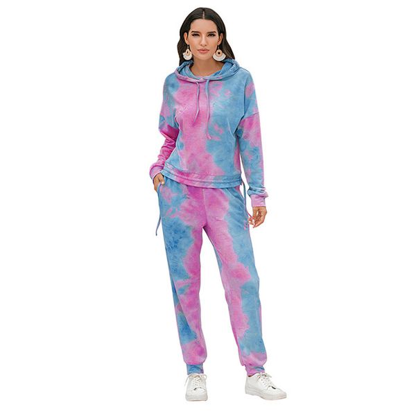 fashion womens tie-dye 2 piece pants drawstring long sleeve hoodies and womens pencil pants autumn patchwork women two piece sets, White
fashion womens tie-dye 2 piece pants drawstring long sleeve hoodies and womens pencil pants autumn patchwork women two piece sets, White