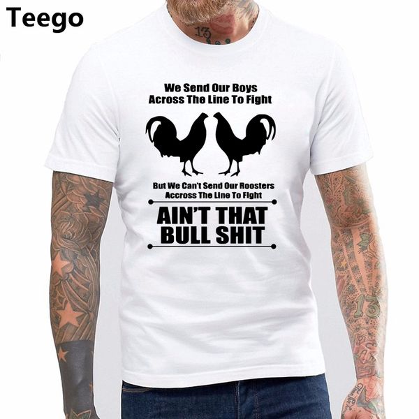 white o neck cotton t-shirt almeer short game rooster gallos gamefowl fight 1 mens t-shirt one side shirt, White;black
white o neck cotton t-shirt almeer short game rooster gallos gamefowl fight 1 mens t-shirt one side shirt, White;black